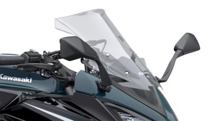 Large Smoke Windscreen